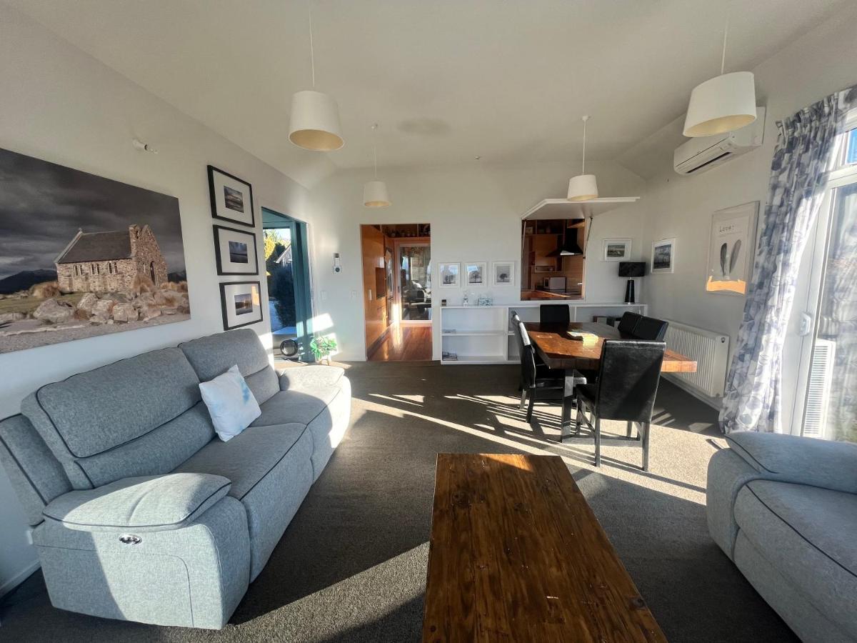 Luxury Lake View House Lake Tekapo Exterior foto